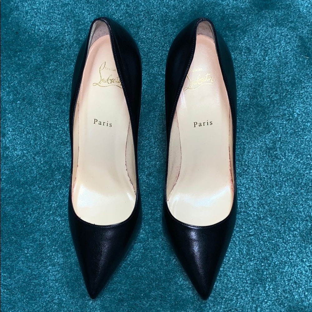 Christian Louboutin heels only worn once.